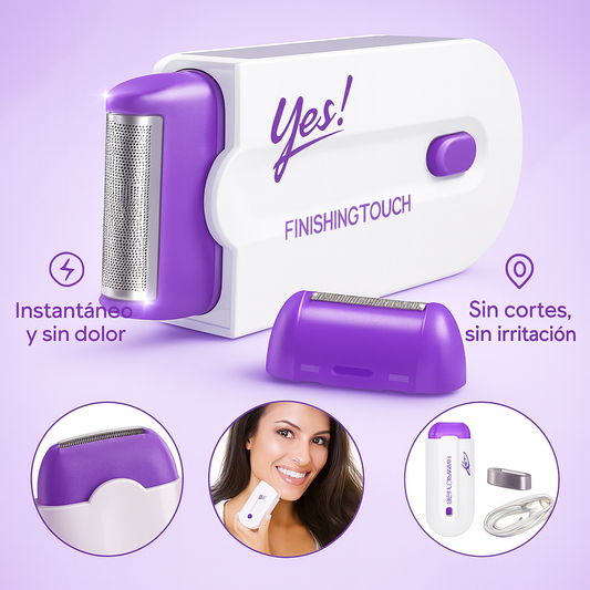 Depiladora GlowTouch™ | Piel suave al instante, sin dolor ni irritación