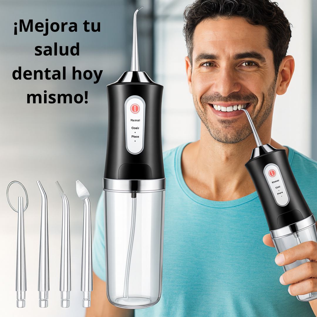 Irrigador Bucal Eléctrico - ¡La limpieza y frescura que tu sonrisa merece!