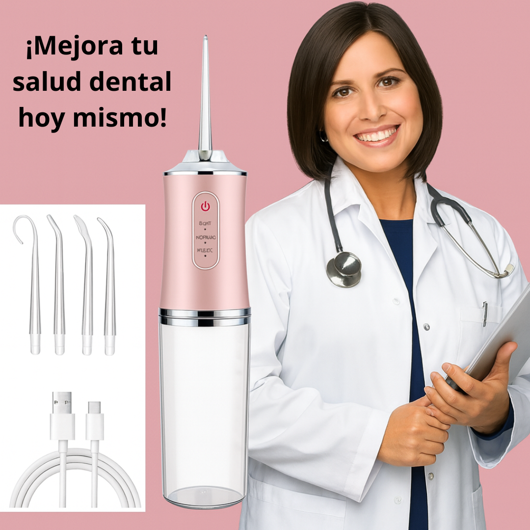 Irrigador Bucal Eléctrico - ¡La limpieza y frescura que tu sonrisa merece!